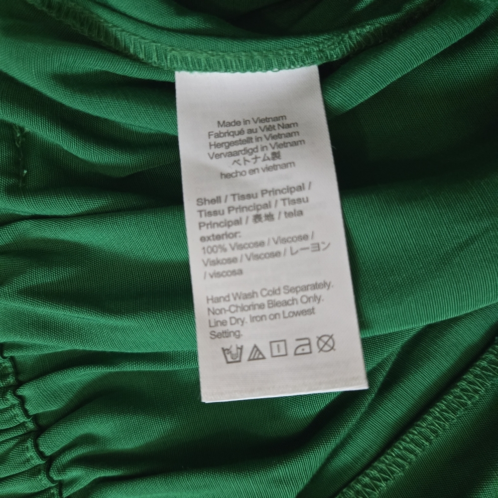 J. Crew High Waisted Paper Bag Bright Green Shorts Size 2 - Picture 9 of 9